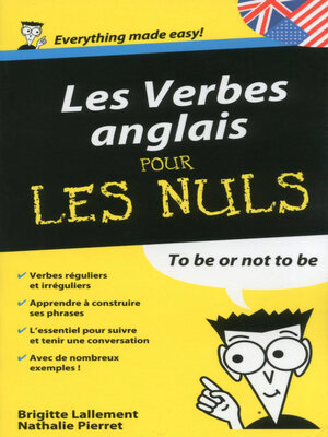 cover image of Les verbes anglais--Guide de conversation pour les nuls